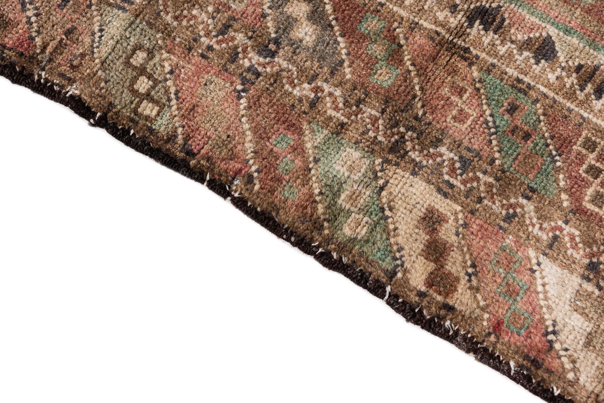 3' 6 x 6' 3 Hand Knotted Ultra Vintage Persian Wool Rug