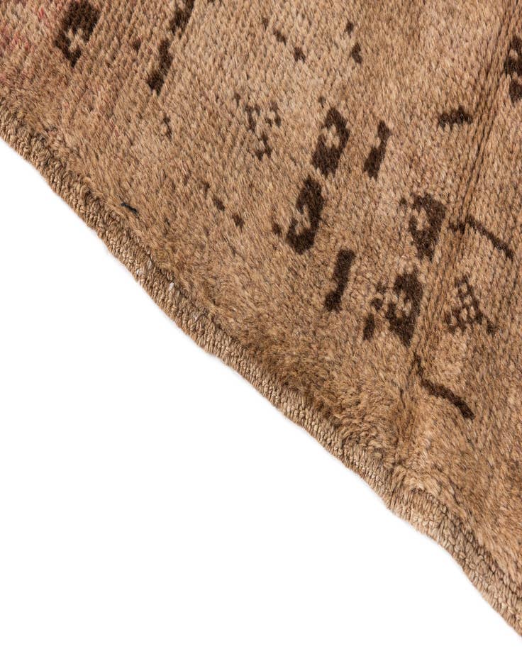 Detail image of 3' 6 x 6' 2  Hand Knotted Ultra Vintage Persian Wool Rug