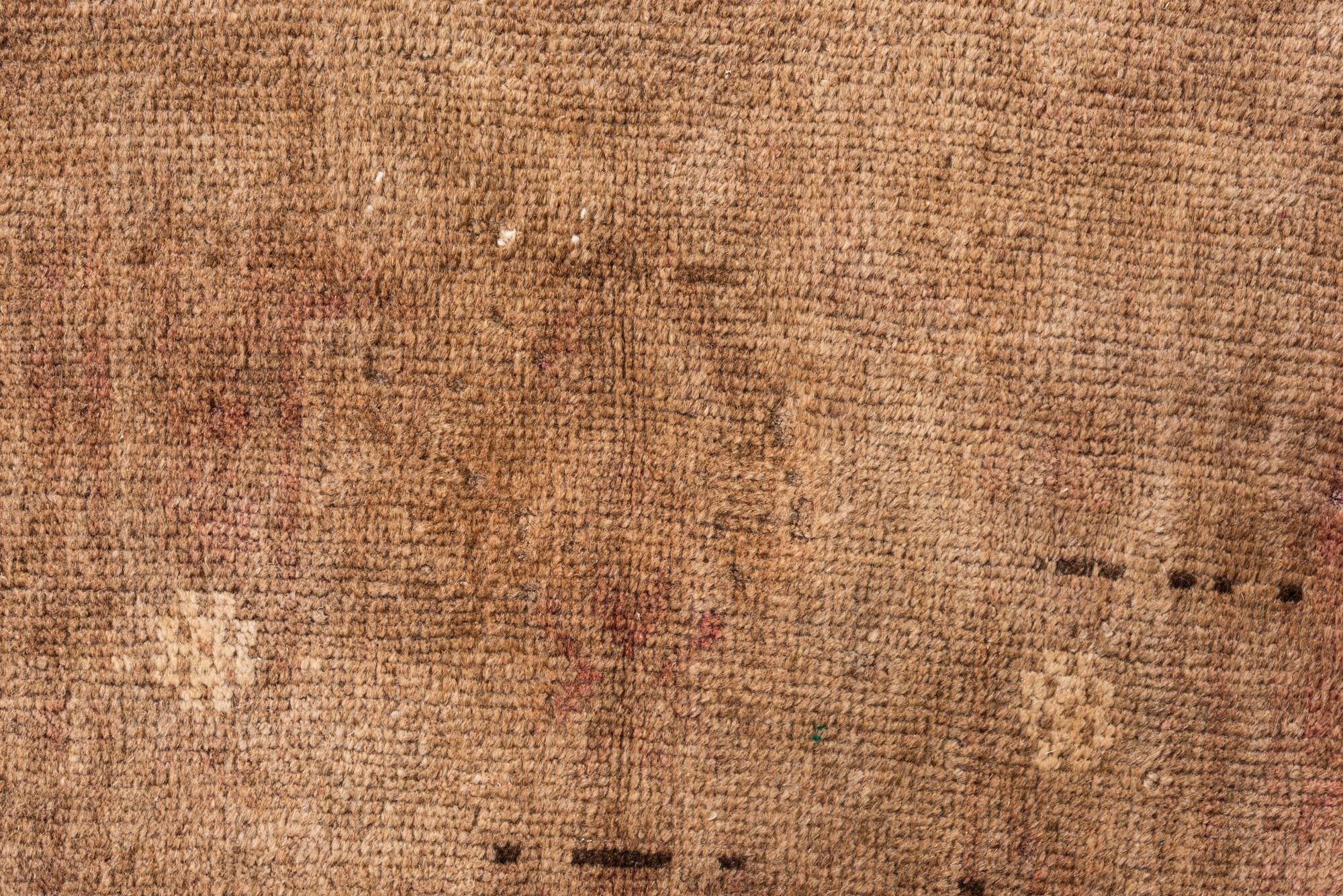 3' 6 x 6' 2 Hand Knotted Ultra Vintage Persian Wool Rug