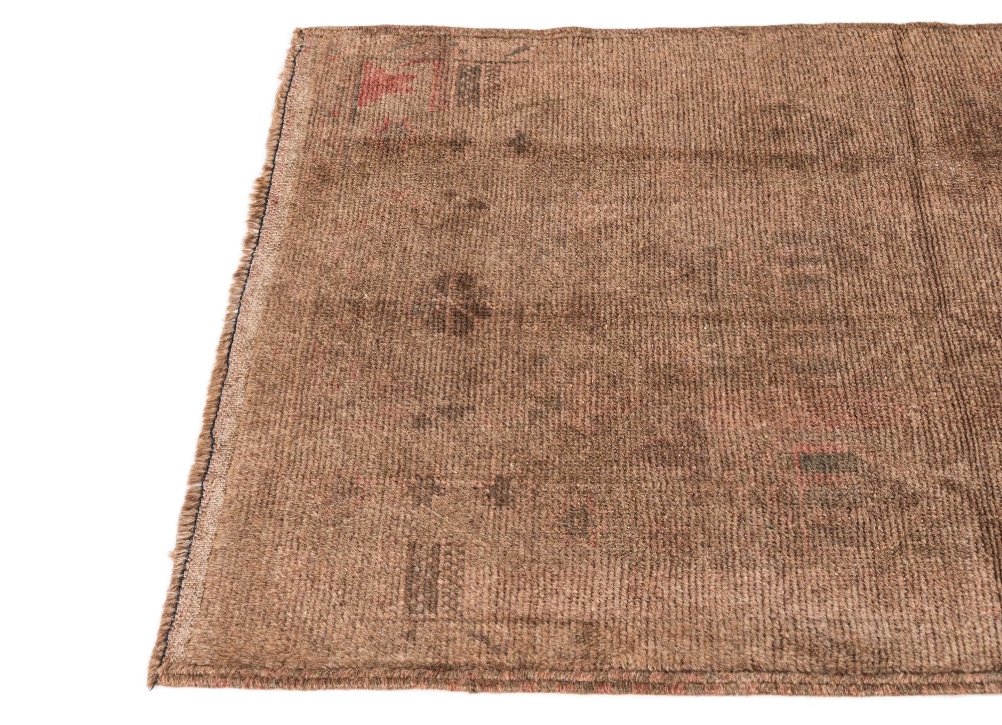 2' 10 x 4' 8 Hand Knotted Ultra Vintage Persian Wool Rug