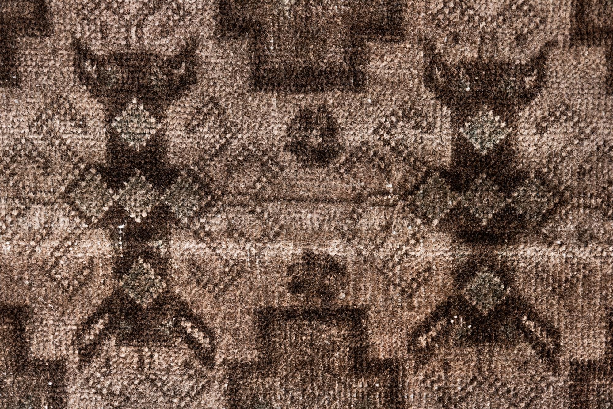 3' 8 x 6' Hand Knotted Ultra Vintage Persian Wool Rug