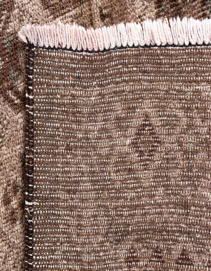 Detail image of 3' 8 x 6'  Hand Knotted Ultra Vintage Persian Wool Rug