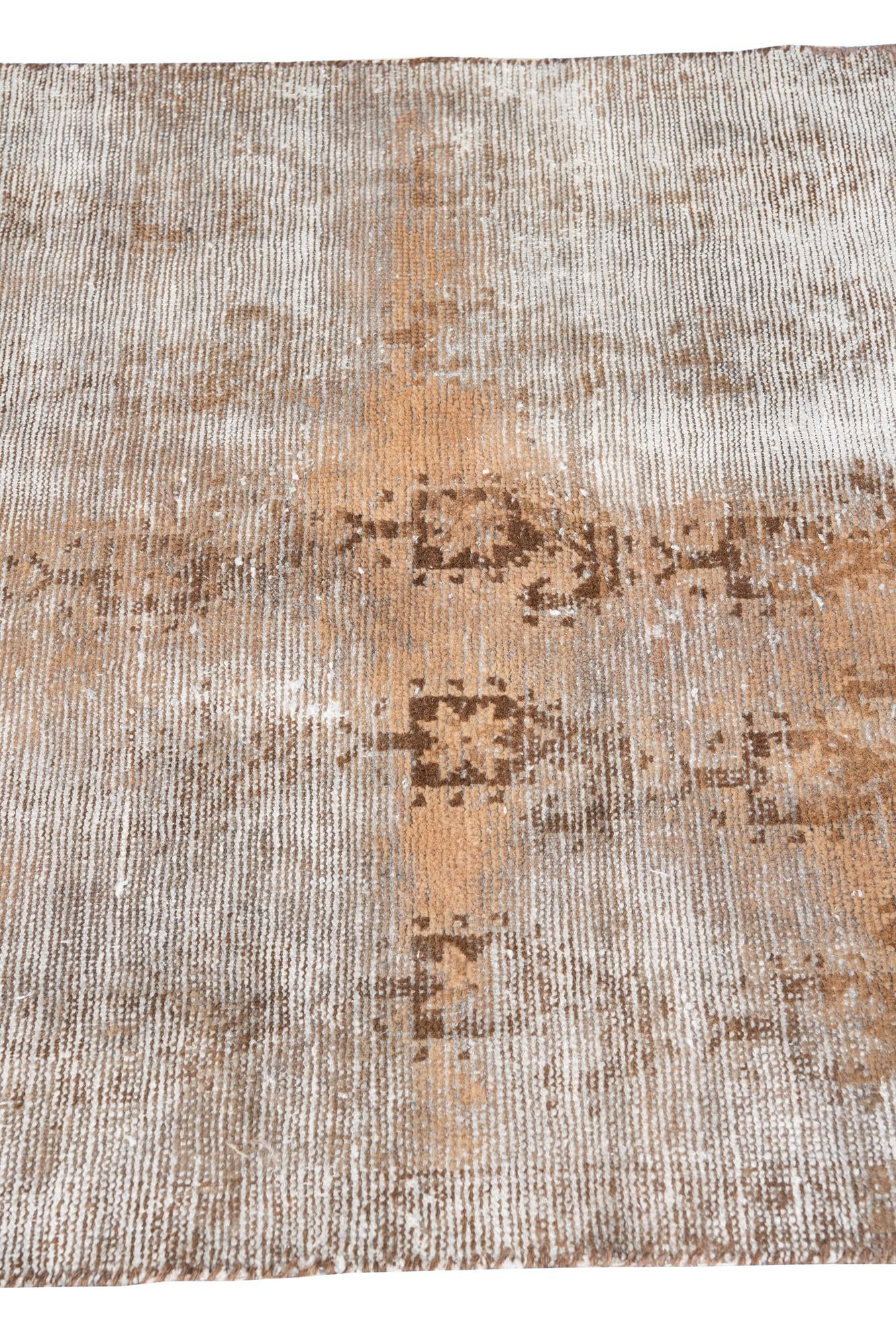 3' 4 x 5' 9 Hand Knotted Ultra Vintage Persian Wool Rug
