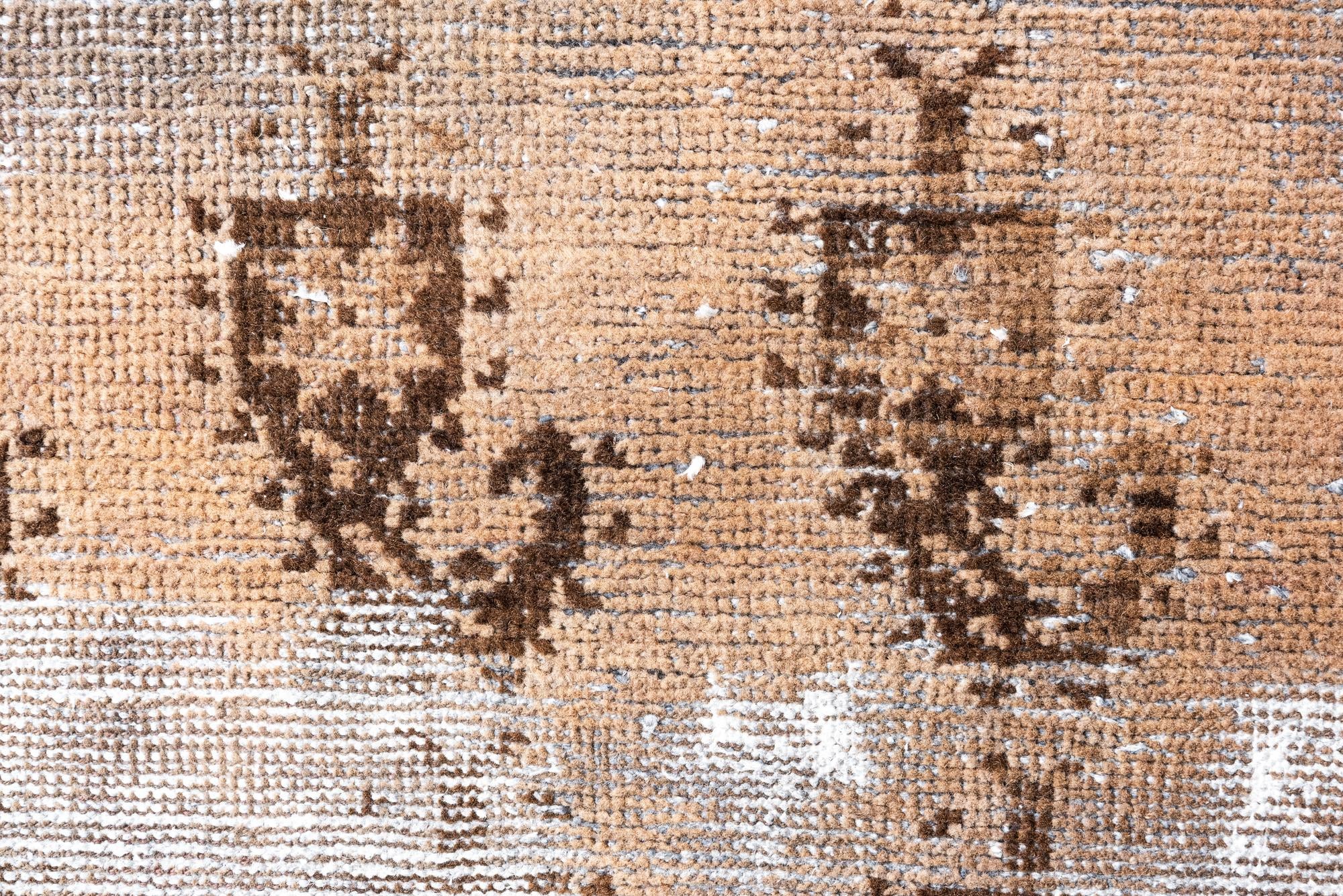 3' 4 x 5' 9 Hand Knotted Ultra Vintage Persian Wool Rug