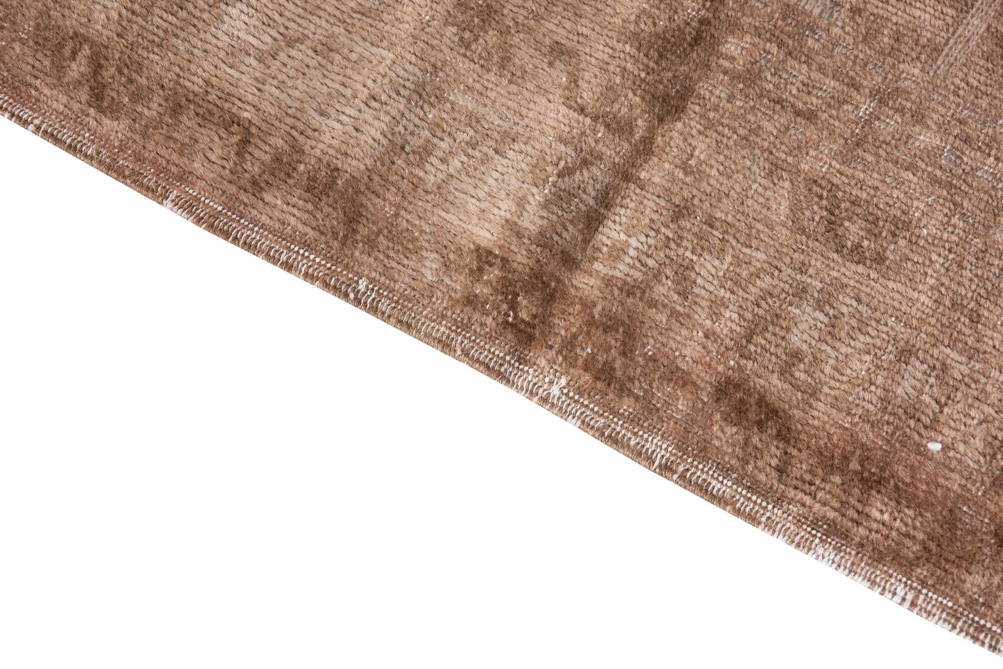 3' 1 x 4' 3 Hand Knotted Ultra Vintage Persian Wool Rug