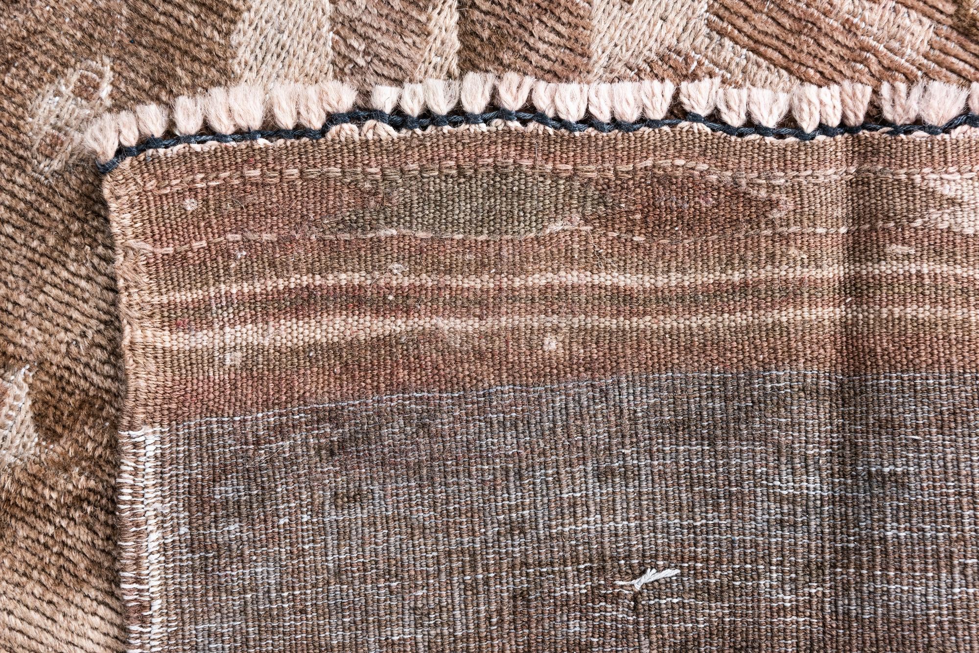 3' 1 x 4' 3 Hand Knotted Ultra Vintage Persian Wool Rug