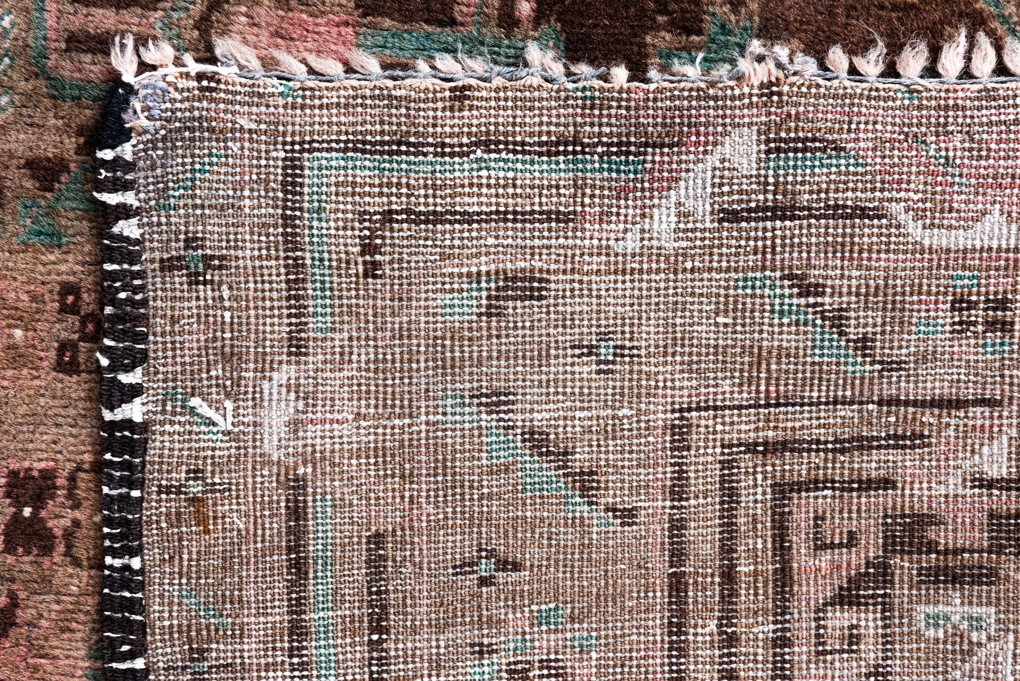 3' 10 x 6' 2 Hand Knotted Ultra Vintage Persian Wool Rug