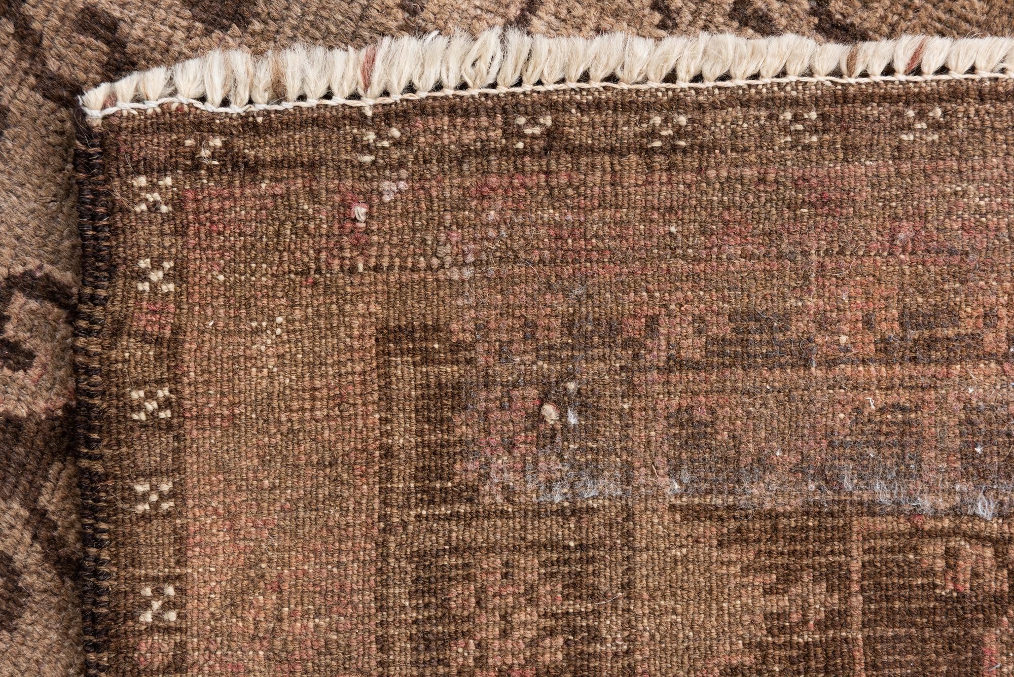 3' 7 x 6' 2 Hand Knotted Ultra Vintage Persian Wool Rug