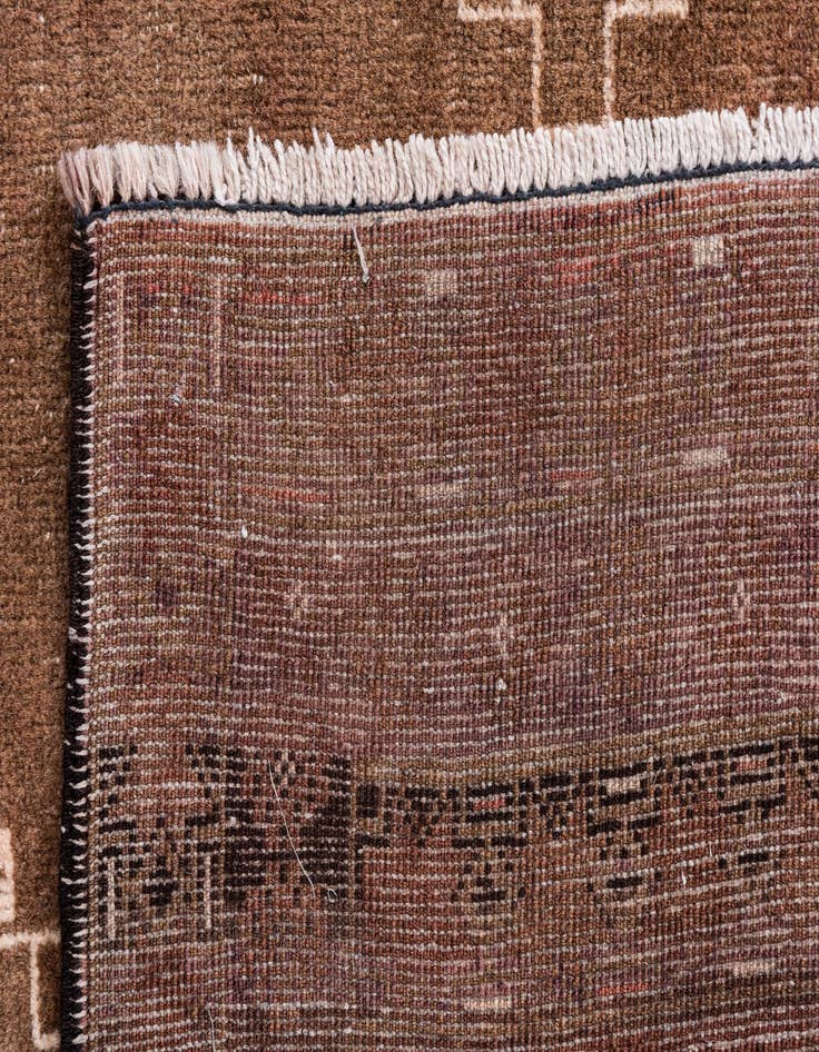 Detail image of 3' 8 x 5' 8  Hand Knotted Ultra Vintage Persian Wool Rug