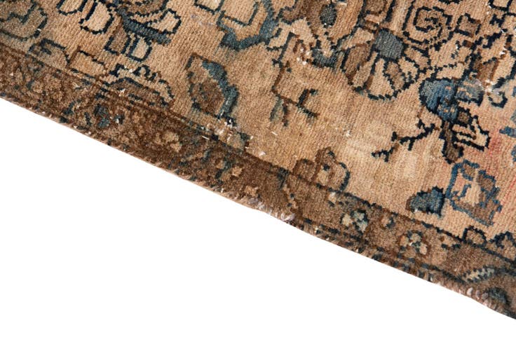 Detail image of 3' 6 x 6' 8 Hand Knotted Ultra Vintage Persian Wool Rug