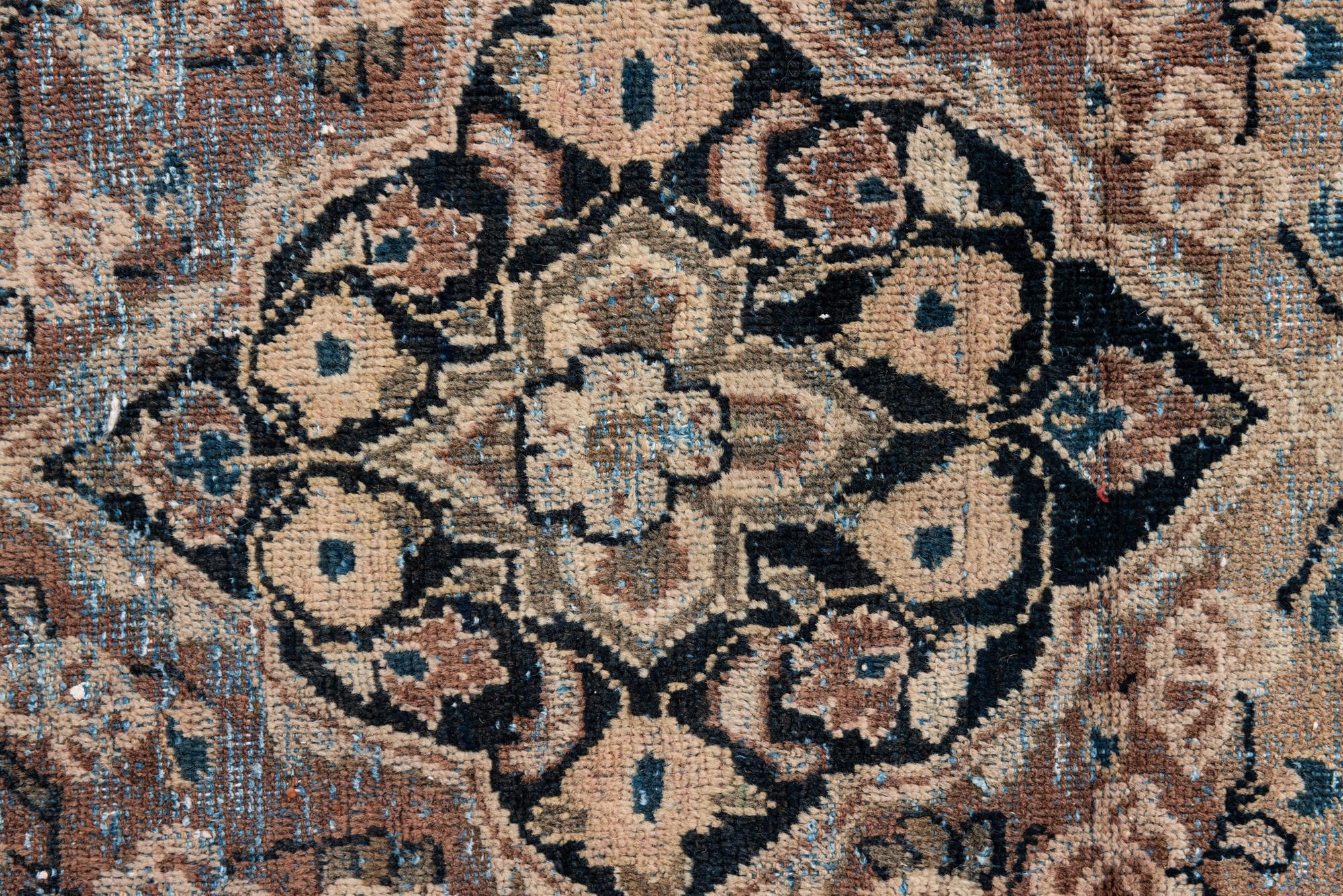 4' 2 x 5' 5 Hand Knotted Ultra Vintage Persian Wool Rug