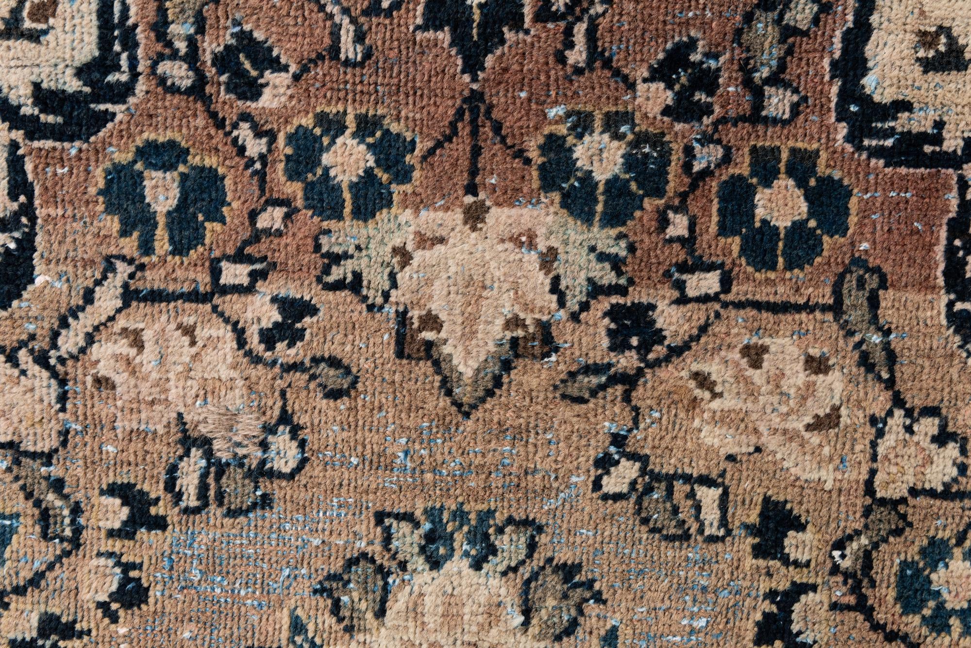 4' 2 x 5' 5 Hand Knotted Ultra Vintage Persian Wool Rug