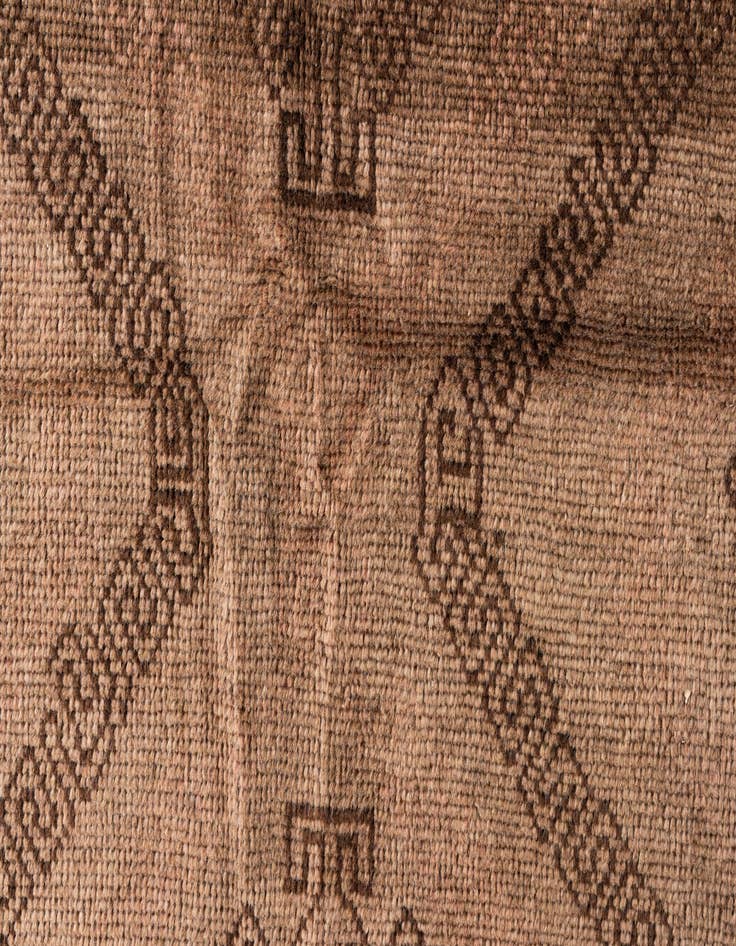 Detail image of 3' 9 x 6' 2  Hand Knotted Ultra Vintage Persian Wool Rug