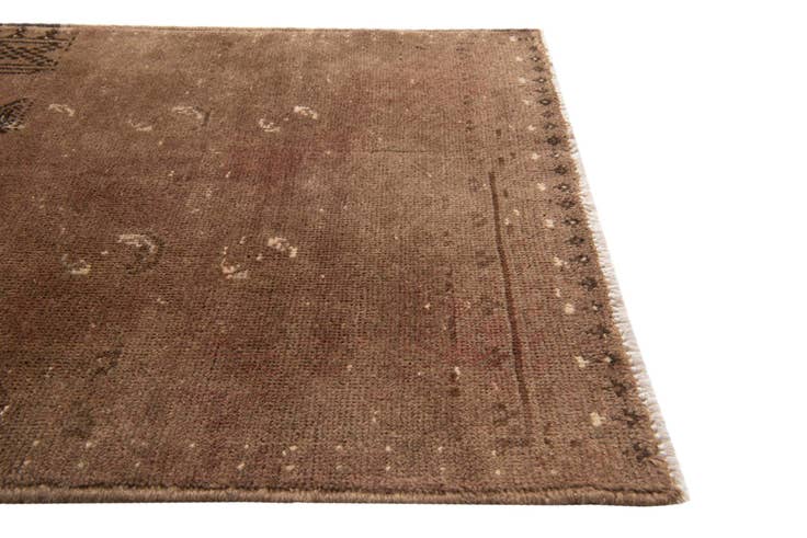 Detailansicht von 80cm x 105cm Handgeknüpft Ultra Vintage Persisch Wolle Teppich