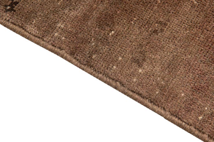 Detailansicht von 80cm x 105cm Handgeknüpft Ultra Vintage Persisch Wolle Teppich