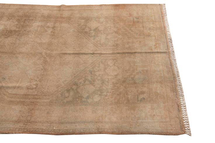 Detail image of 4' 3 x 6' 2 Hand Knotted Ultra Vintage Persian Wool Rug