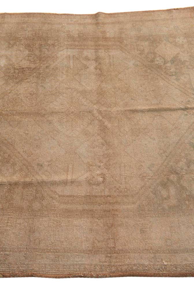 4' 3 x 6' 2 Hand Knotted Ultra Vintage Persian Wool Rug