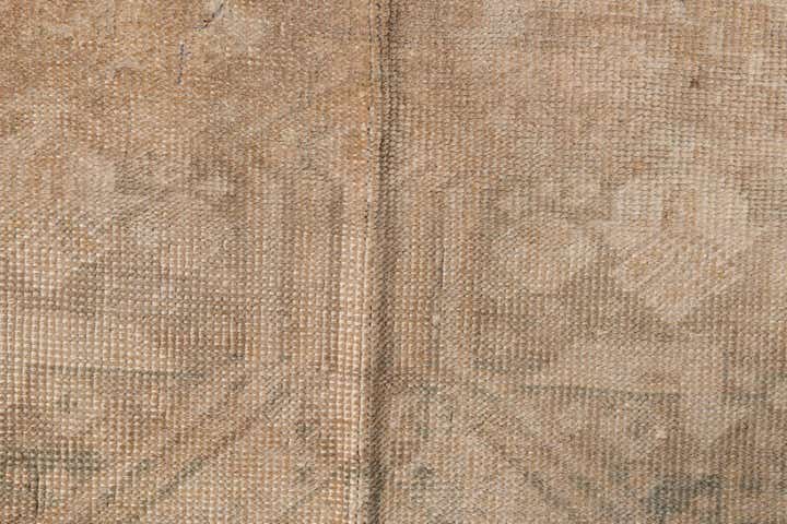 4' 3 x 6' 2 Hand Knotted Ultra Vintage Persian Wool Rug