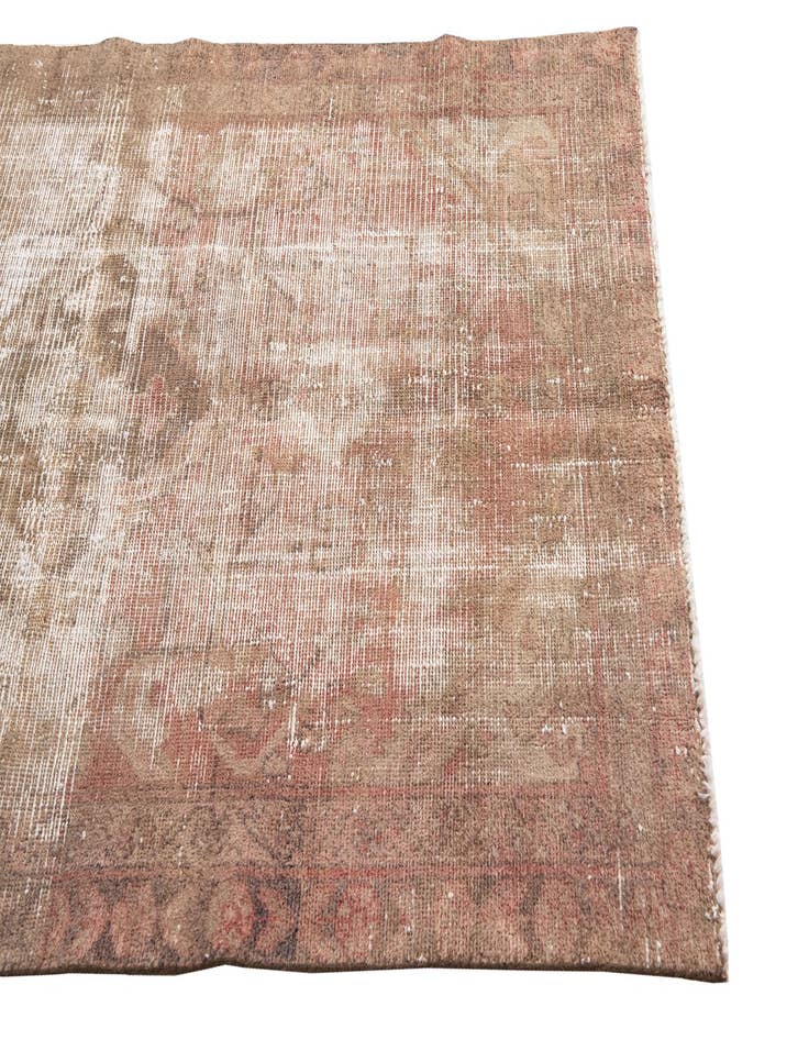 Detail image of 4' x 6' 6  Hand Knotted Ultra Vintage Persian Wool Rug