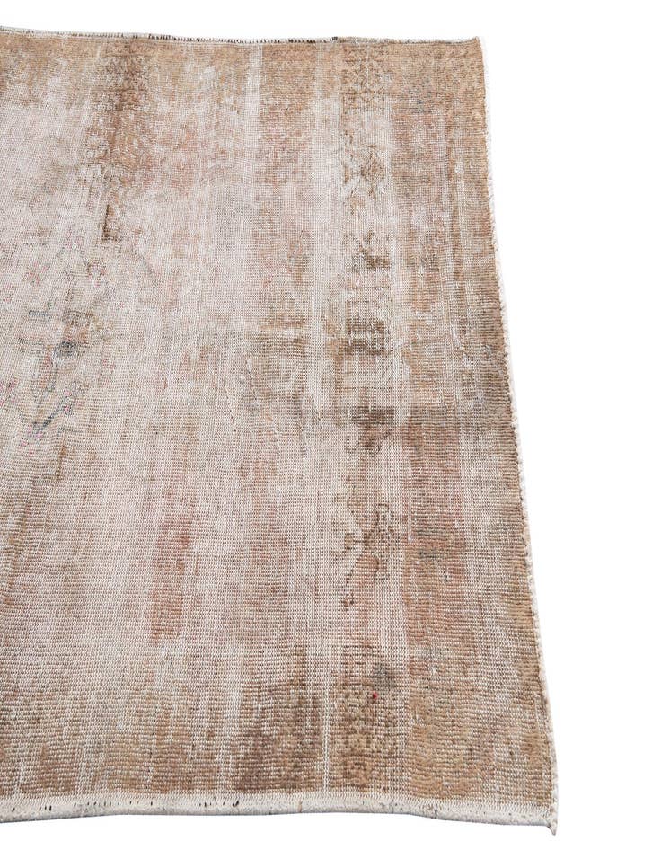 Detail image of 4' 1 x 6' 4  Hand Knotted Ultra Vintage Persian Wool Rug