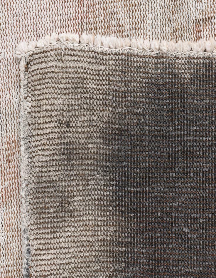 Detail image of 4' 1 x 6' 4  Hand Knotted Ultra Vintage Persian Wool Rug