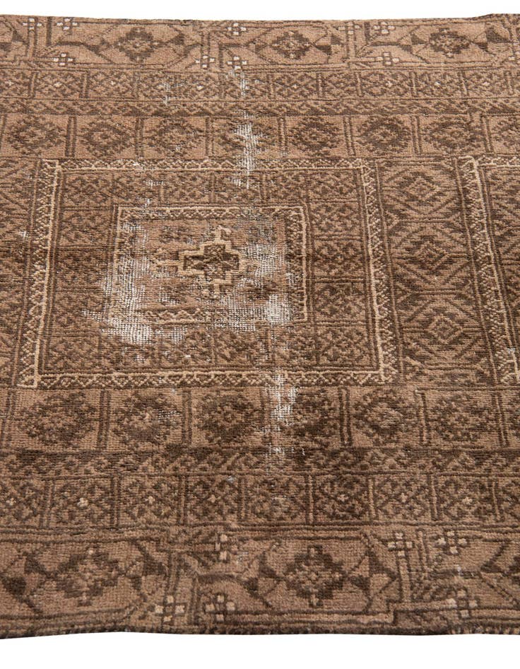 Detail image of 3' 5 x 6' 2  Hand Knotted Ultra Vintage Persian Wool Rug