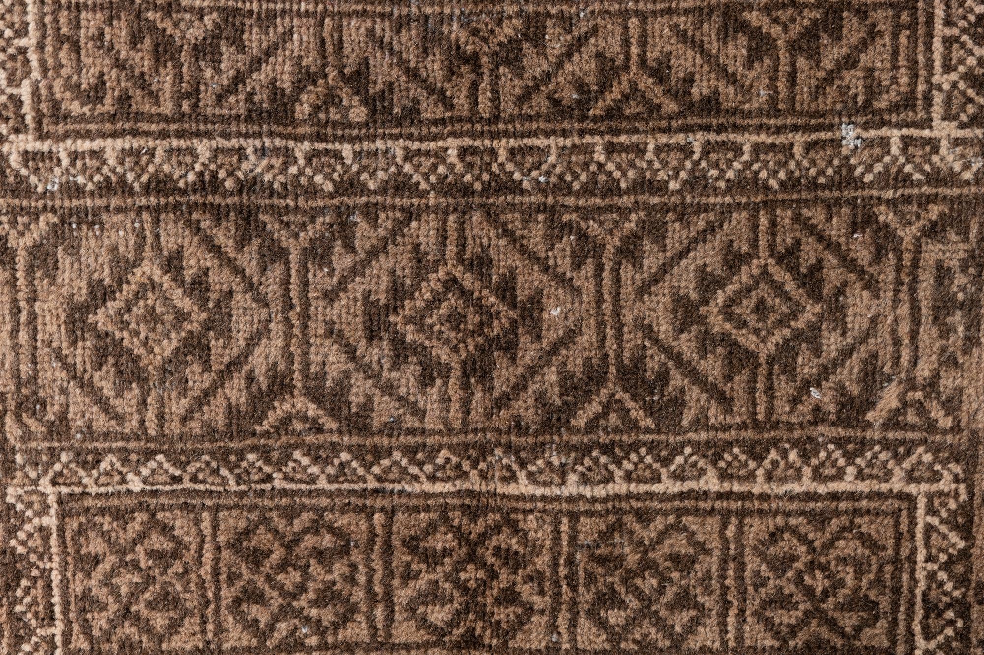 3' 5 x 6' 2 Hand Knotted Ultra Vintage Persian Wool Rug
