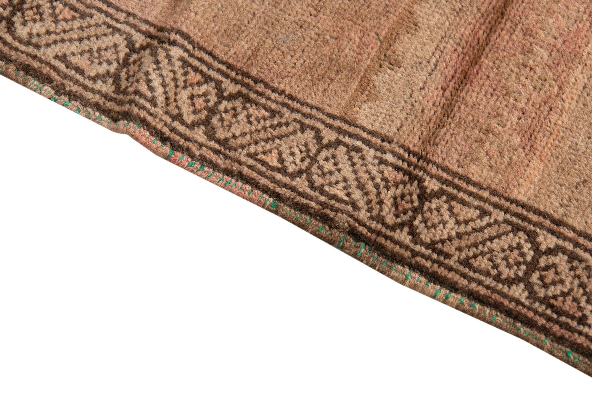 2' 9 x 4' 3 Hand Knotted Ultra Vintage Persian Wool Rug