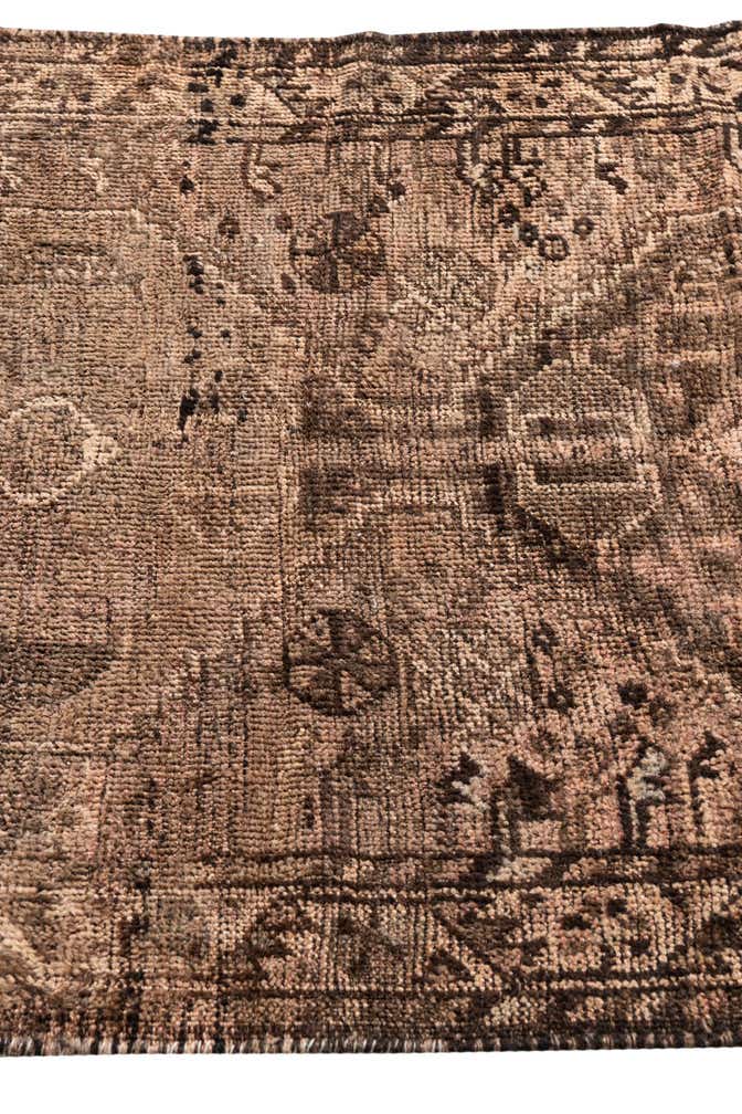 2' 9 x 4' 3 Hand Knotted Ultra Vintage Persian Wool Rug