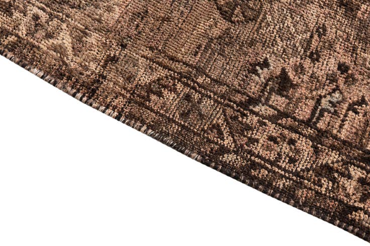 Detail image of 2' 9 x 4' 3 Hand Knotted Ultra Vintage Persian Wool Rug