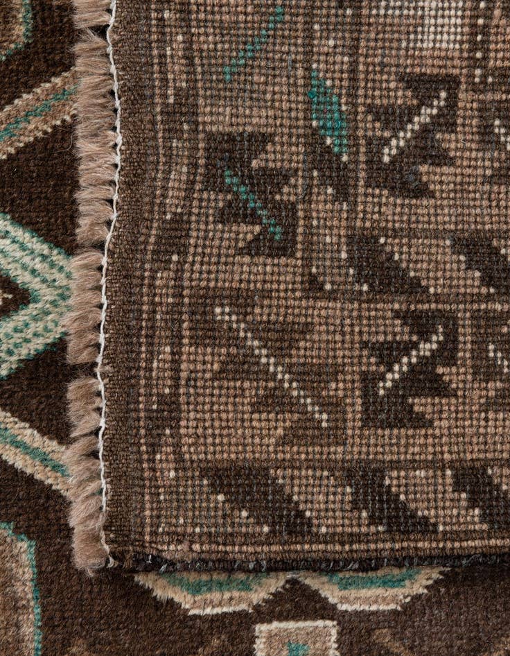 Detail image of 3' 5 x 6' 5  Hand Knotted Ultra Vintage Persian Wool Rug