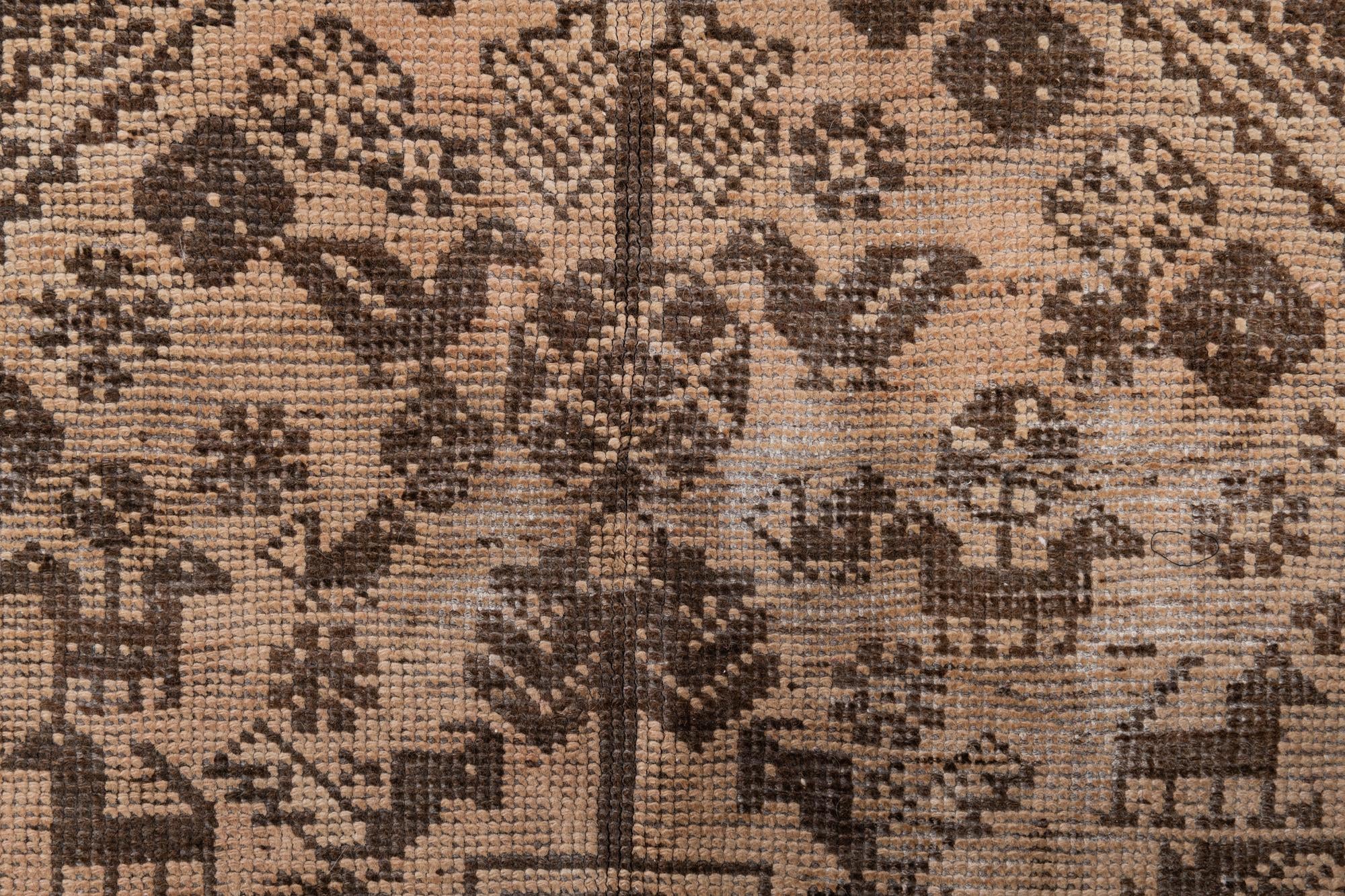 4' 4 x 6' 3 Hand Knotted Ultra Vintage Persian Wool Rug