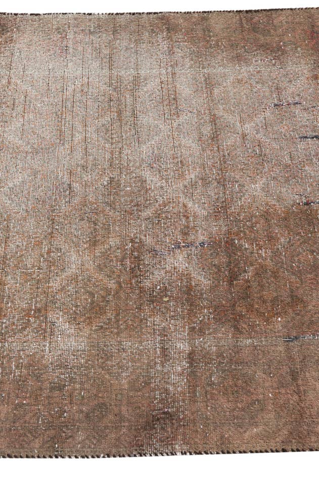 Detail image of 3' 4 x 6' 2 Hand Knotted Ultra Vintage Persian Wool Rug