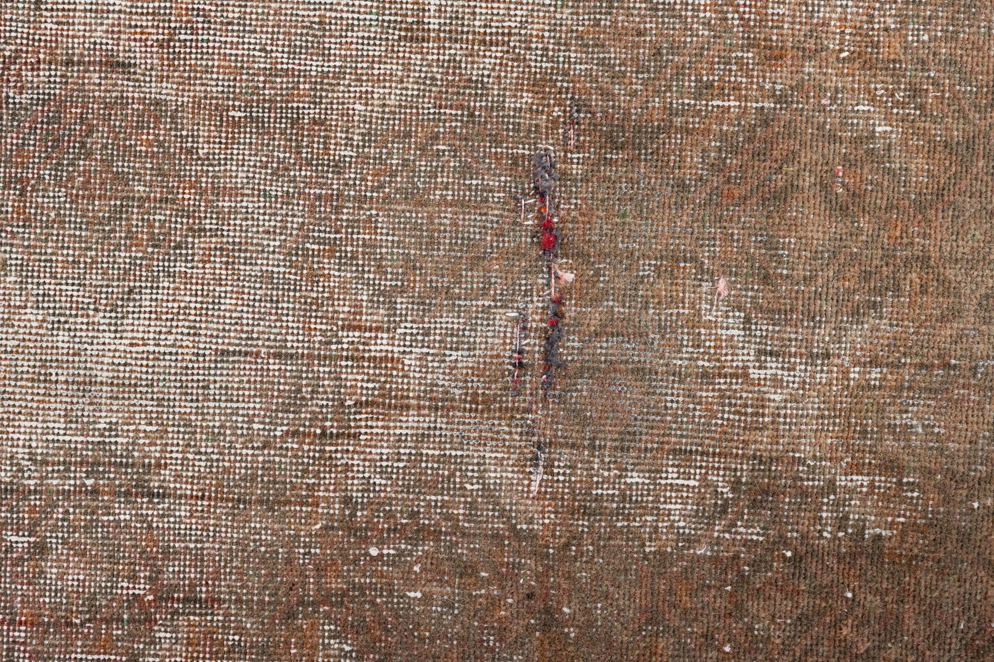 3' 4 x 6' 2 Hand Knotted Ultra Vintage Persian Wool Rug