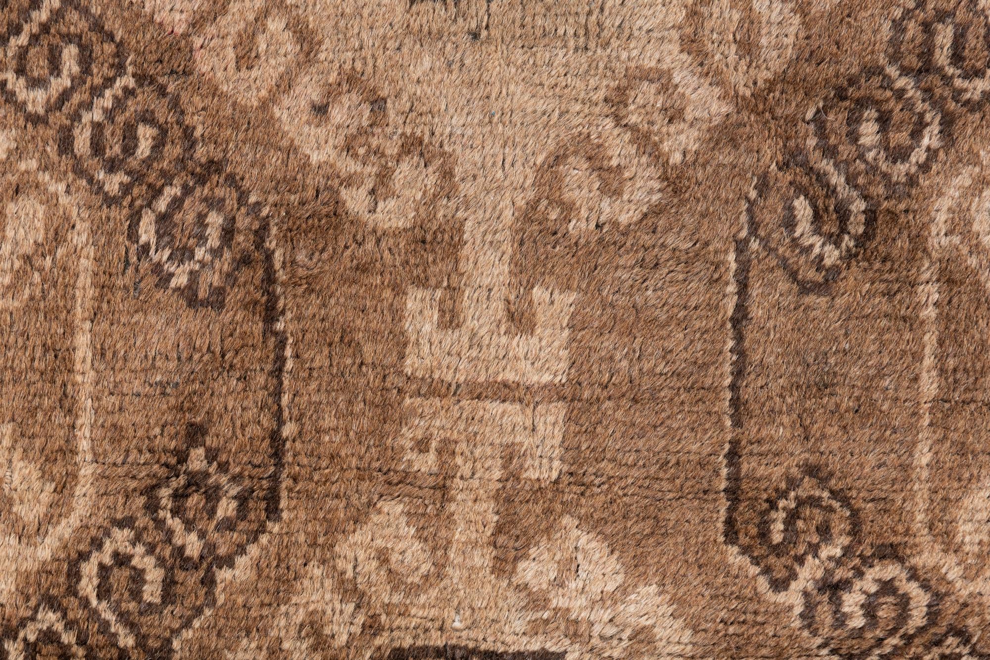 3' 6 x 6' 5 Hand Knotted Ultra Vintage Persian Wool Rug
