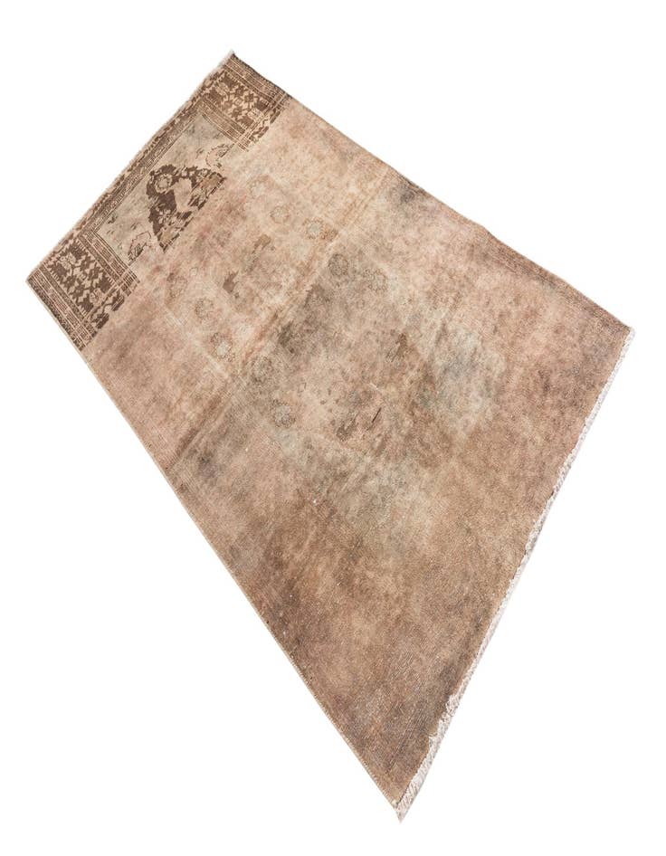 Detail image of 3' 2 x 5' 7  Hand Knotted Ultra Vintage Persian Wool Rug