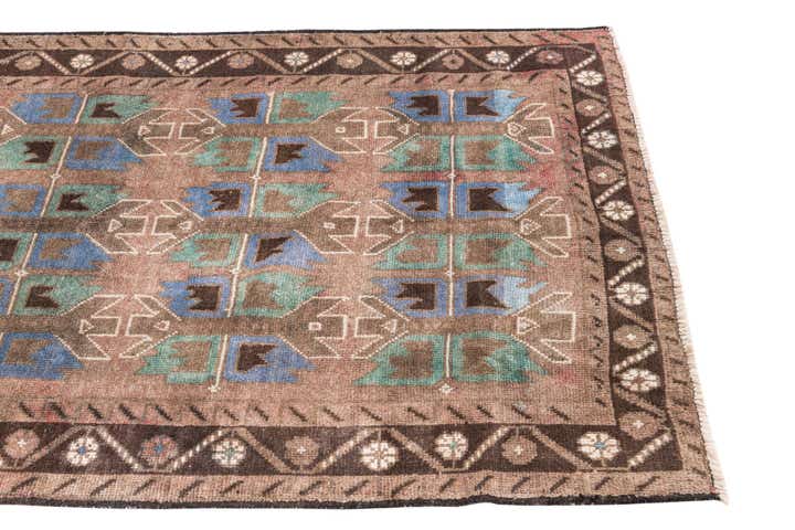 3' 5 x 6' Hand Knotted Ultra Vintage Persian Wool Rug