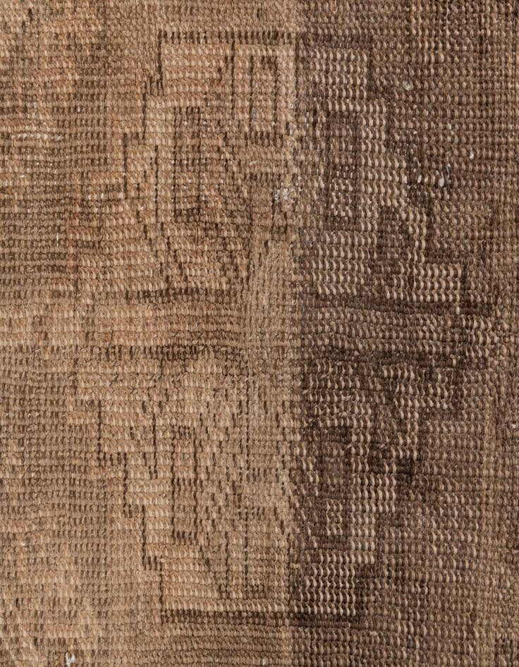 Detail image of 3' 9 x 7' 2  Hand Knotted Ultra Vintage Persian Wool Rug