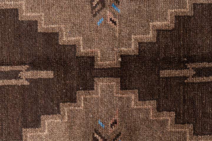 3' 8 x 6' 2 Hand Knotted Ultra Vintage Persian Wool Rug