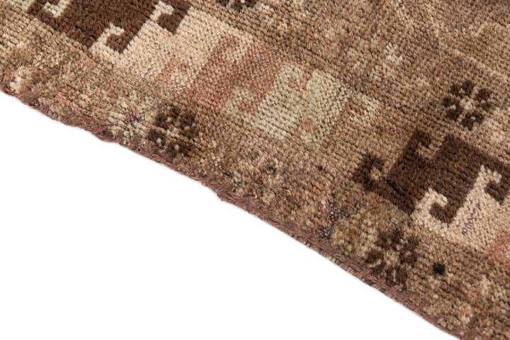 105cm x 190cm Handgeknüpft Ultra Vintage Persisch Wolle Teppich