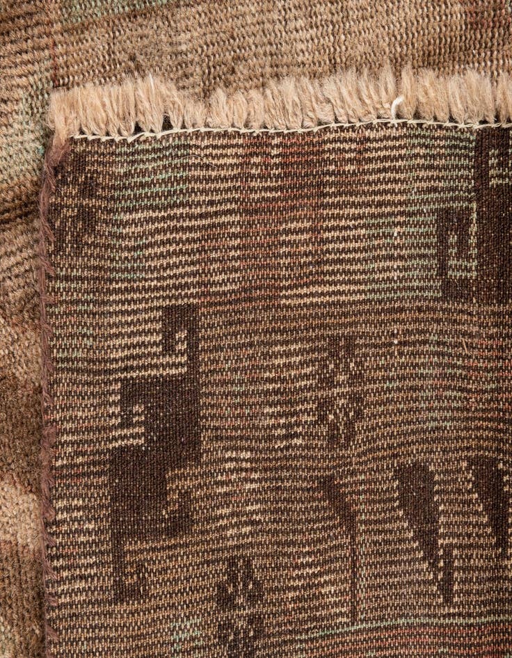 Detail image of 3' 6 x 6' 3  Hand Knotted Ultra Vintage Persian Wool Rug