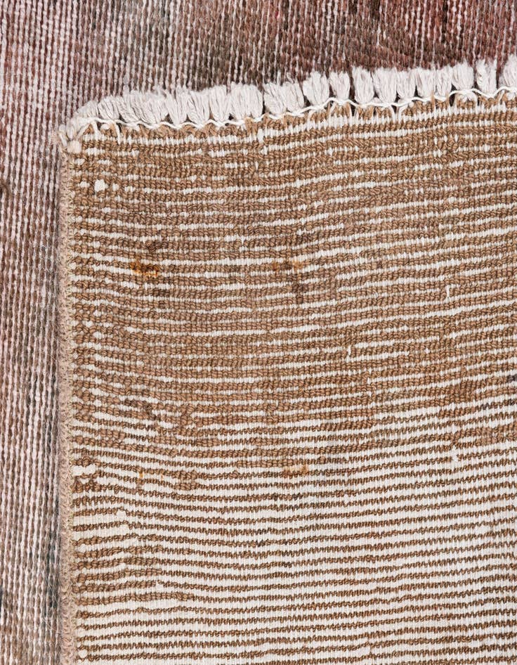 Detail image of 4' 9 x 8' 5  Hand Knotted Ultra Vintage Persian Wool Rug