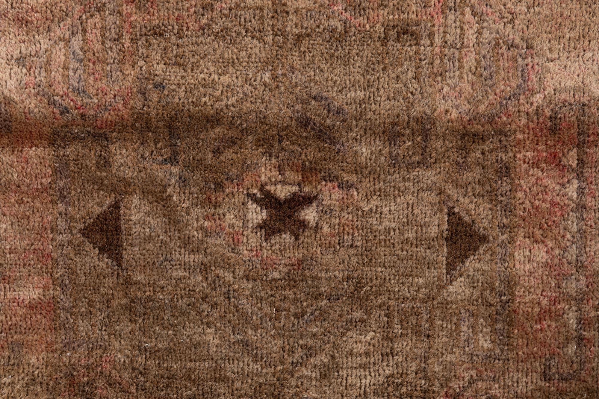 3' 10 x 6' 3 Hand Knotted Ultra Vintage Persian Wool Rug