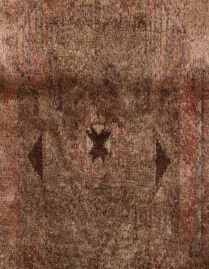 Detail image of 3' 10 x 6' 3  Hand Knotted Ultra Vintage Persian Wool Rug