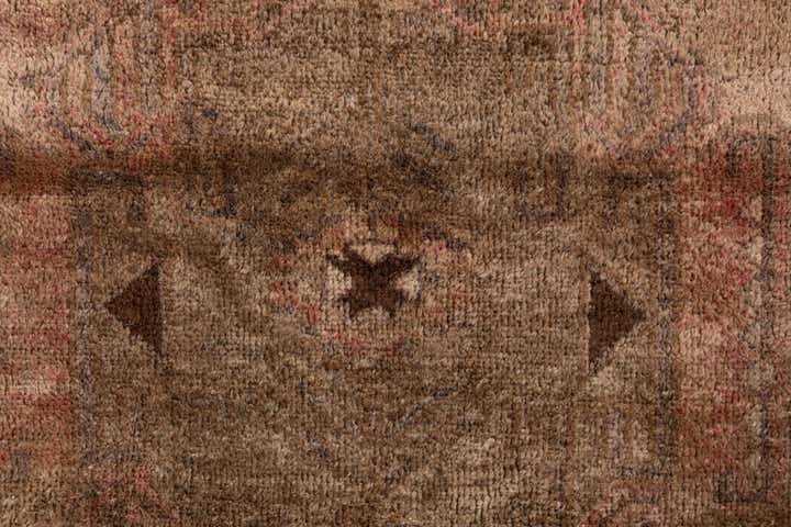 3' 10 x 6' 3 Hand Knotted Ultra Vintage Persian Wool Rug