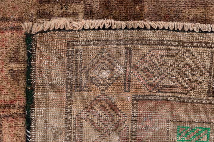 3' 10 x 6' 3 Hand Knotted Ultra Vintage Persian Wool Rug