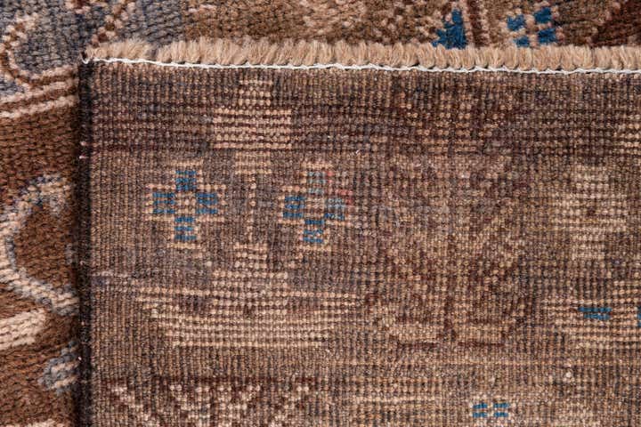 3' 7 x 6' 5 Hand Knotted Ultra Vintage Persian Wool Rug