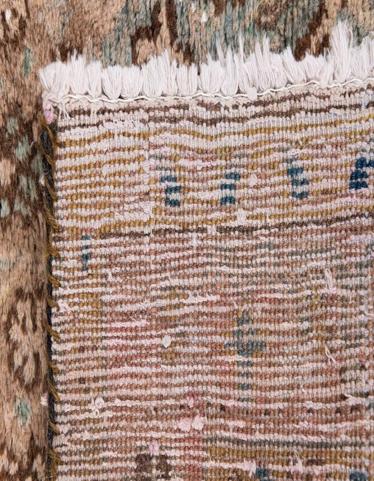 Detail image of 3' 9 x 6' 7  Hand Knotted Ultra Vintage Persian Wool Rug