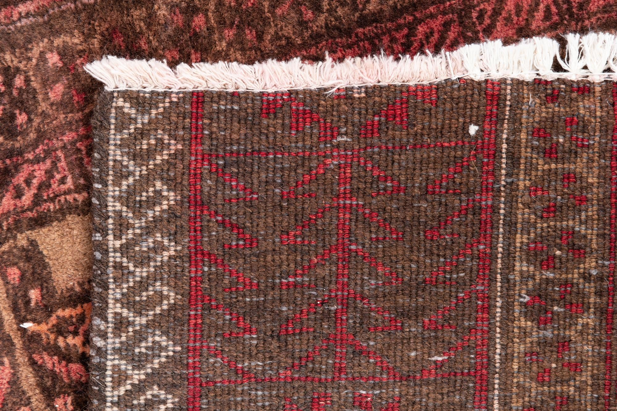 3' 2 x 4' 9 Hand Knotted Ultra Vintage Persian Wool Rug