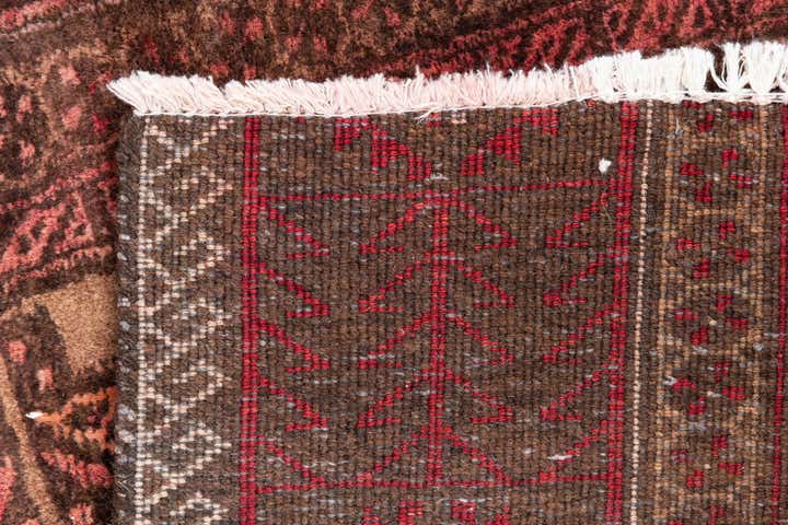 3' 2 x 4' 9 Hand Knotted Ultra Vintage Persian Wool Rug